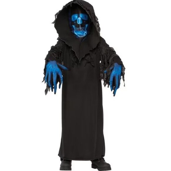 T4 Rubies Skull Phantom Costume for Kids, Boy's Medium - Picture 1 of 5